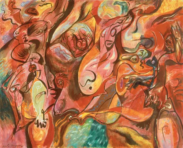 Engloutissement by André Masson