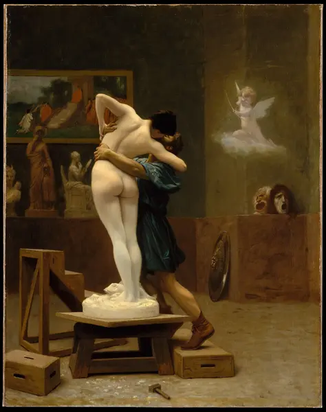 Pygmalion and Galatea by Jean-Leon Gerome