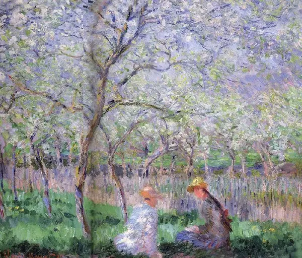 Springtime by Claude Monet
