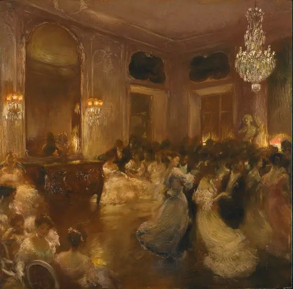 The Ball by Gaston La Touche